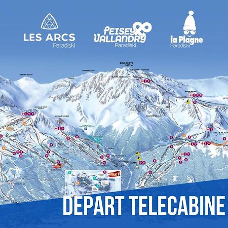 Elegant Et Moderne Avec Vue Montagne Au Coeur De Paradiski - Garage - 8Pers - 90M2 - Sabaudinha Ла-Плань Экстерьер фото