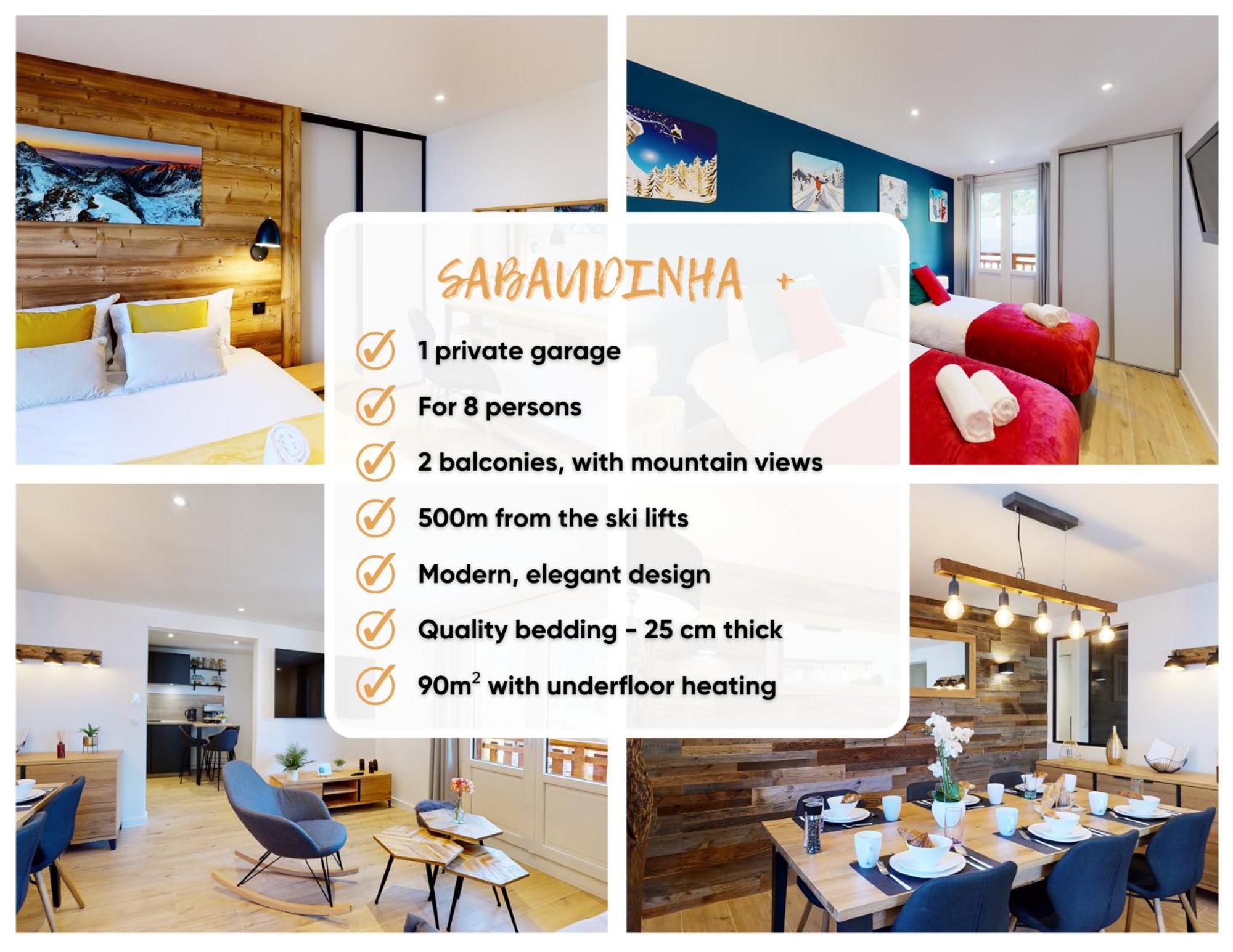 Elegant Et Moderne Avec Vue Montagne Au Coeur De Paradiski - Garage - 8Pers - 90M2 - Sabaudinha Ла-Плань Экстерьер фото
